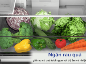 Tủ lạnh Panasonic 540 lít NR-YW590YMMV - Ngăn rau quả