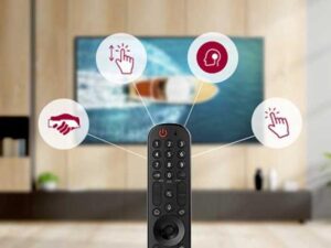 Tivi LG với Magic Remote và trí tuệ nhân tạo AI ThinQ giúp điều khiển tivi qua giọng nói, hỗ trợ tìm kiếm bằng tiếng Việt 
