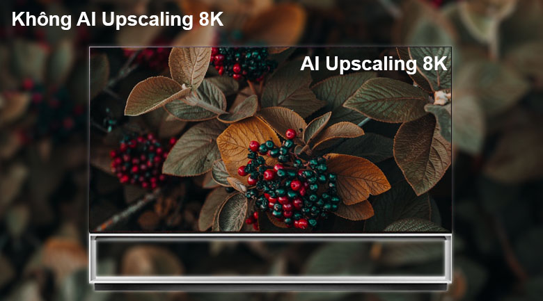 Nâng cấp chất lượng hình ảnh lên gần chuẩn 8K nhờ công nghệ AI Upscaling 8K