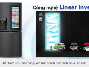 7. Máy nén Linear Inverter giúp tủ lạnh vận hành ổn đinh và tiết kiệm điện năng