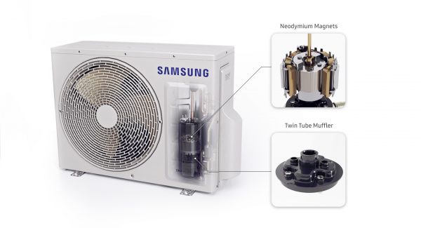 3. Điều hoà Samsung 18,000 BTu/h sở hữu động cơ Digital Inverter Boost ưu việt siêu tiết kiệm điện