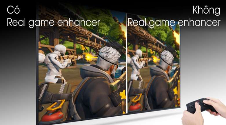 9. Công nghệ Real Game Enhancer đem lại trải nghiệm chơi game mượt mà