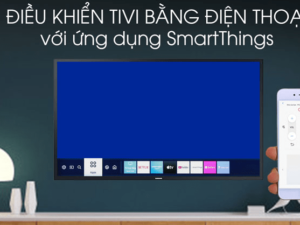 điều khiển tivi qua điện thoại dễ dàng nhờ ứng dụng SmartThings