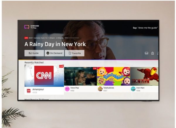 18. 50BU8500 | Samsung TV Plus lựa chọn nội dung đa dạng