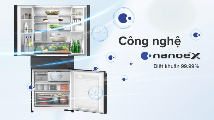 1. Công nghệ Nanoe-X tủ lạnh Panasonic là gì?