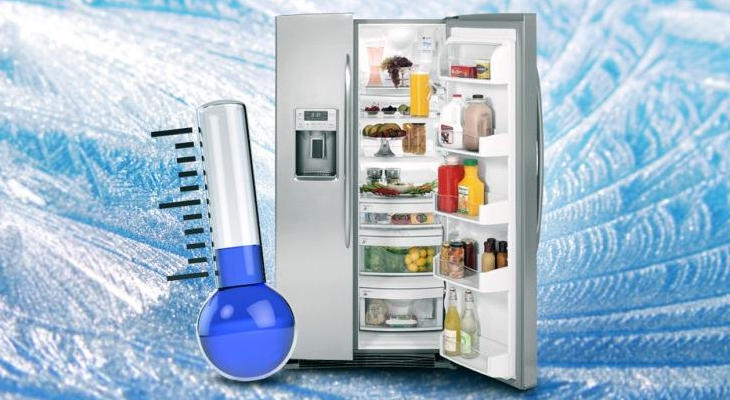 1. Nhiệt độ phù hợp khi điều chỉnh tủ lạnh Aqua