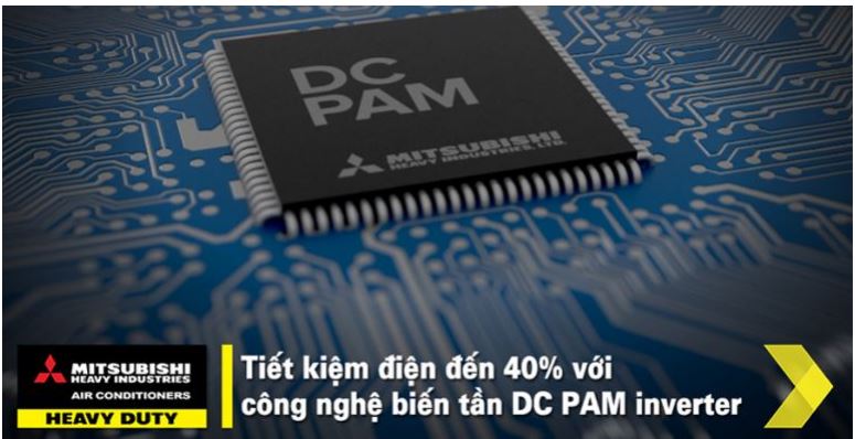 5. Công nghệ biến tần DC PAM Inverter giúp tiết kiệm điện hiệu quả và hoạt động tối ưu