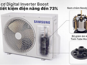6. Sở hữu công nghệ Digital Inverter Boost hỗ trợ tiết kiệm năng lượng tới 73%