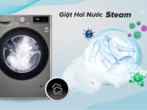 6. Loại bỏ tác nhân gây dị ứng, giảm nhăn nhờ công nghệ giặt hơi nước Steam