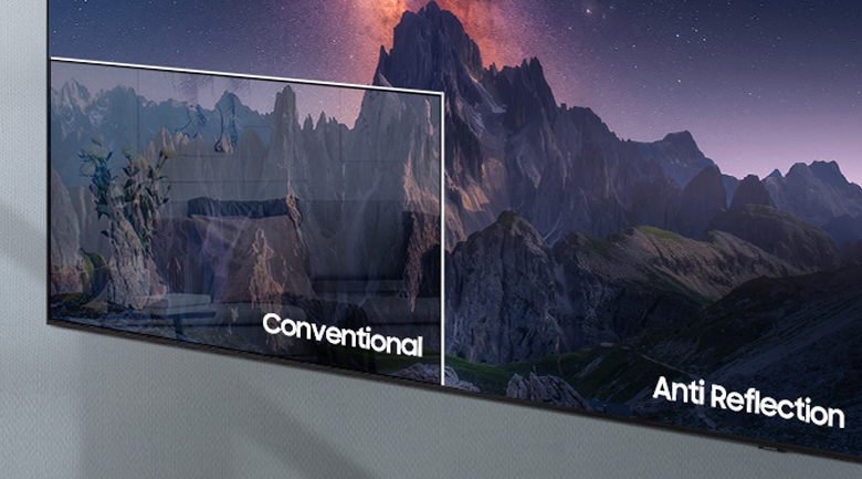 9. QA55QN700A  | Tivi Samsung 55" có công nghệ Anti Reflection chống chói và nhiễu màn hình