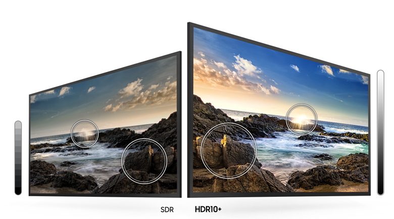 12. Ti vi có công nghệ HDR10+ giúp hình ảnh thể hiện thêm sắc nét đến từng chi tiết