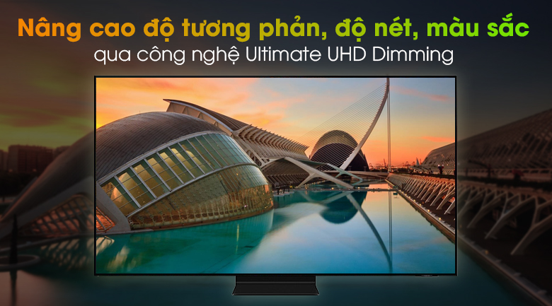 8. Công nghệ Ultimate UHD Dimming nâng cao chất lượng hiển thị hình ảnh