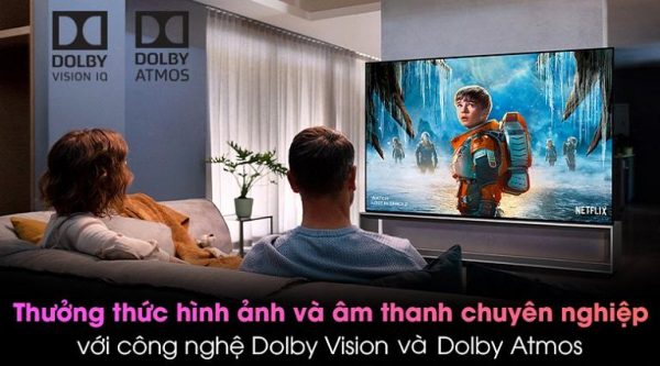 TV 65A2PSA tối ưu hóa đèn nền nhờ công nghệ Dolby Vision IQ