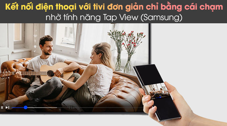 12. Chiếu màn hình điện thoại lên tivi dễ dàng với tính năng AirPlay 2 và Tap View
