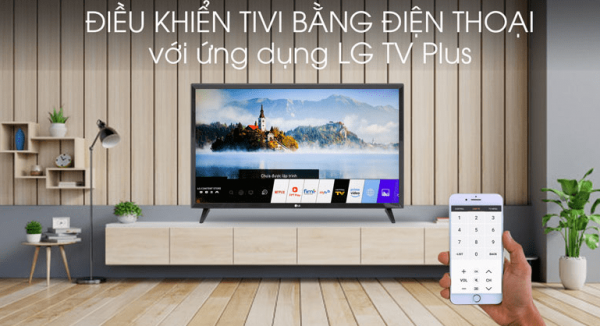 Ðiều khiển tivi LG32LM570BPTC bằng điện thoại thông qua ứng dụng LG TV Plus