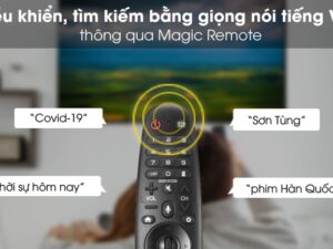 Điều khiển tivi 43NANO79TND dễ dàng bằng giọng nói với Magic Remote