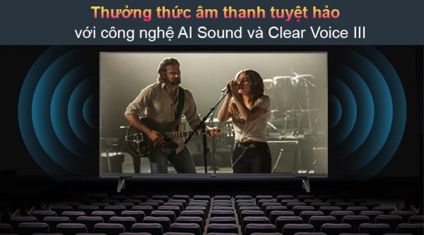 6. Với bộ đôi công nghệ Al Sound và Clear Voice III cho bạn thưởng thức âm thanh tuyệt vời nhất