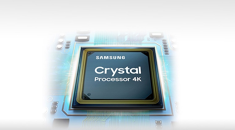 4. 43AU7700 SamSung nâng cấp chất lượng nội dung lên chuẩn gần 4K nhờ bộ xử lý Crystal 4K