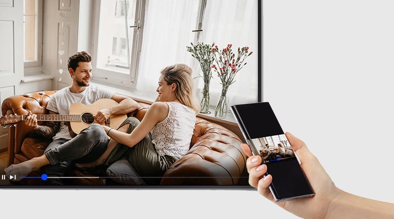 Chiếu màn hinh điện thoại Android, IOS lên tivi với Screen Mirroring, Airplay 2, Multi View