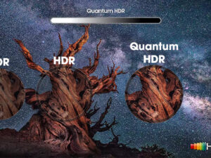 4. Tivi QLED | QA55Q70A sở hữu công nghệ quantum HDR mang đến hình ảnh chân thực với nhiều màu sắc sống động