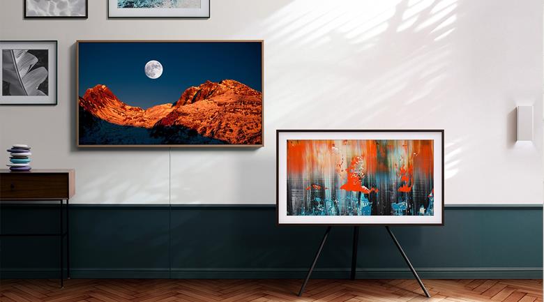 1. Tivi Samsung QA43LS03A màn hình khung tranh, biến không gian dùng thành phòng trưng bày nghệ thuật độc đáo