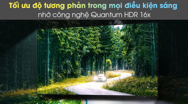 7. Tivi Samsung QA 50QN90A cho độ tương phản tối ưu nhờ công nghệ Quantum HDR 16x