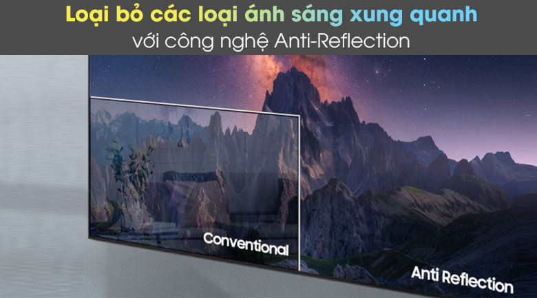 8. Tivi Samsung QA-50QN90A giá rẻ | chống chói các ánh sáng xung quanh nhờ công nghệ Anti-Reflection 