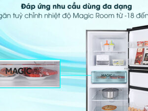 Ngăn tuỳ chỉnh nhiệt độ Magic Room từ -18 đến 5 độ C tiện ích