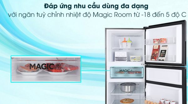 Ngăn tuỳ chỉnh nhiệt độ Magic Room từ -18 đến 5 độ C tiện ích
