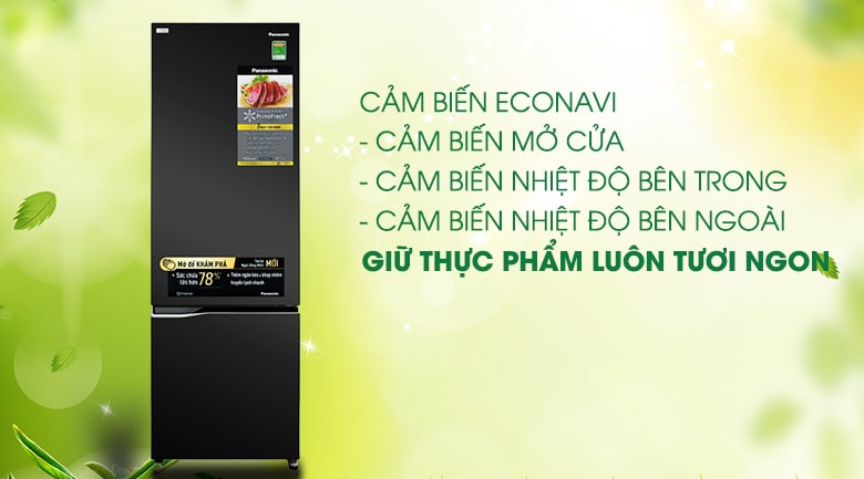 4. Tủ lạnh NR-BC360QKVN sở hữu nhiều công nghệ thông minh và tiện ích hiện đại
