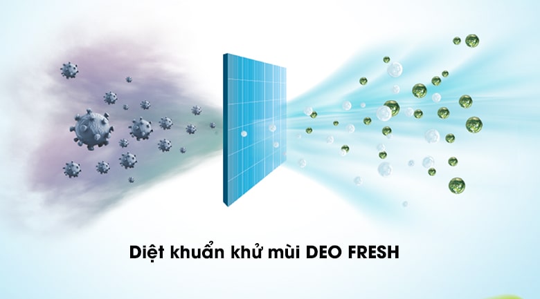 9. Kháng khuẩn khử mùi hiệu quả nhờ công nghệ DEO Fresh 