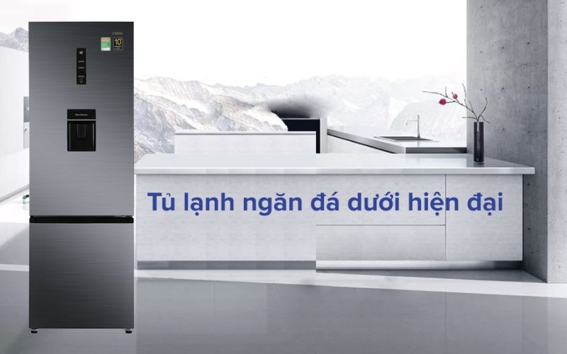 Tủ lạnh Aqua thiết kế sang trọng, hiện đại