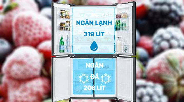Dung tích sử dụng lớn