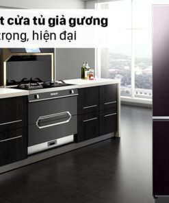 2. RB30N4190BY/SV | Tủ lạnh Samsung có thiết kế mặt cửa tủ giả gương hiện đại, sang trọng