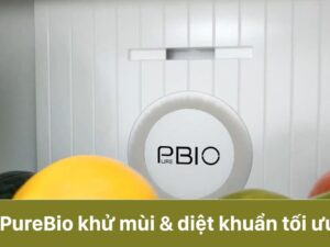 7. Công nghệ PureBio giúp khử mùi, diệt khuẩn tối ưu
