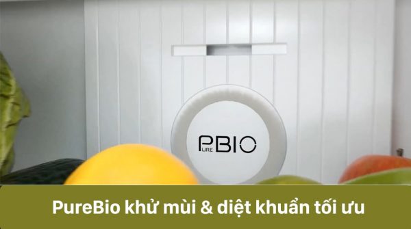 7. Công nghệ PureBio giúp khử mùi, diệt khuẩn tối ưu