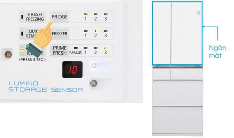 Cách điều chỉnh nhiệt độ ngăn lạnh tủ lạnh 