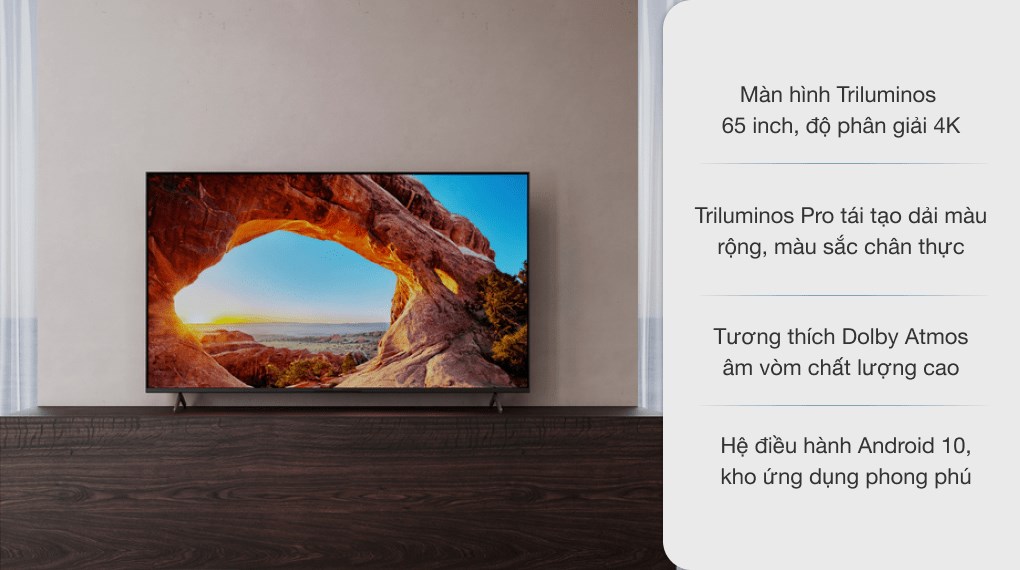 3. Android Tivi Sony KD-65X85J 4K 65 inch