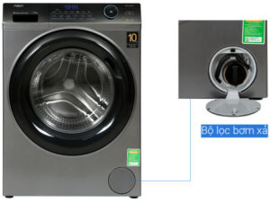 Máy giặt Aqua Inverter 10 KG AQD-A1000G.S - Máy giặt | FptShop.store