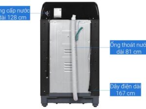 Máy giặt Aqua 8.8 KG AQW-FR88GT BK giá rẻ | Mẫu 2021