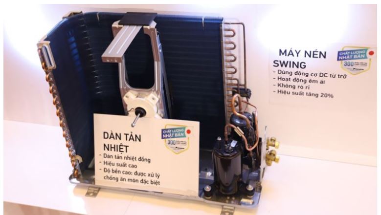 13. Điều hòa Daikin thế hệ mới trang bị bộ máy nén cao cấp Bảo vệ điện áp cao – thấp cho bo mạch