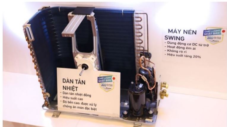 13. Điều hòa Daikin inverter trang bị bộ máy nén cao cấp Bảo vệ điện áp cao – thấp cho bo mạch