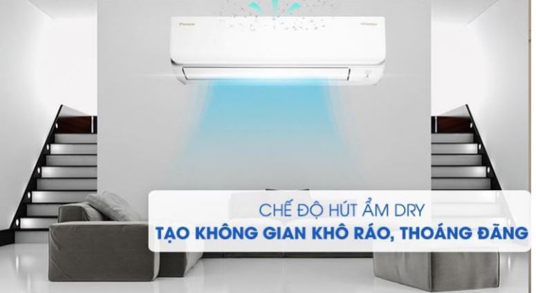 8. Dàn điều hòa thế hệ mới của hãng Dikin  sở hữu chế độ hút ẩm thông minh