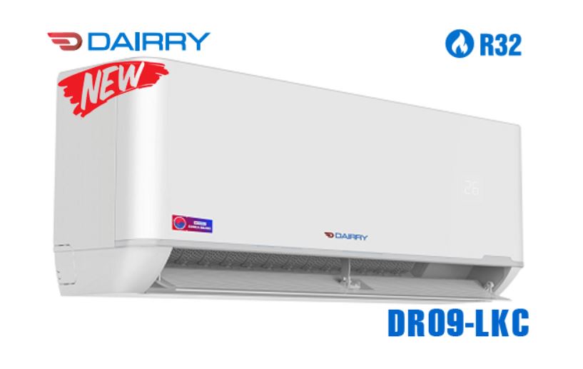 3. Điều hòa Dairry DR09-LKC có thiết kế hiện đại, bắt mắt