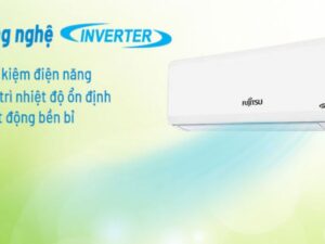 6. Máy lạnh Inverter Fujitsu ASAG09CPTA-V tiết kiệm năng lượng tối ưu