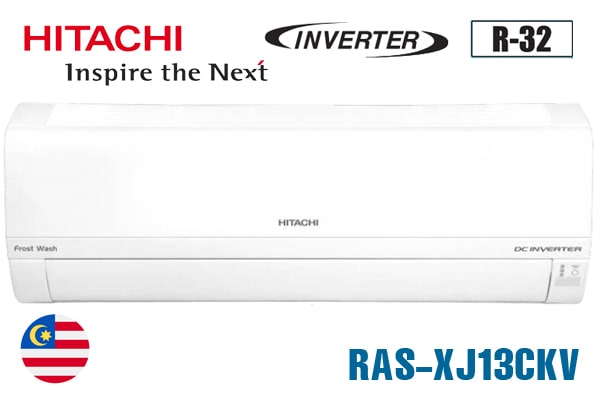 1. Điều hòa Hitachi RAS-XJ13CKV 12000BTU 1 chiều thiết kế sang trọng, tinh tế
