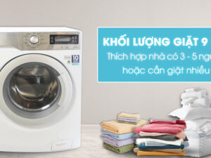 Máy giặt Electrolux EWF12933 có thiết kế sang trọng và khối lượng giặt 9 kg