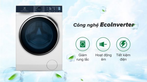 3. Máy giặt giá rẻ Tiết kiệm điện nước hiệu quả với công nghệ EcoInverter