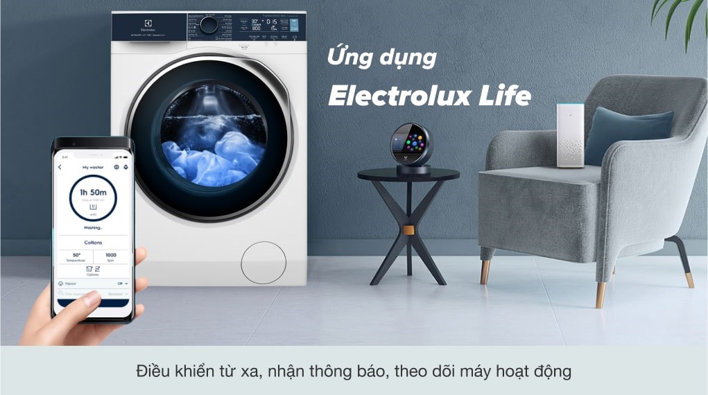 8. Máy giặt EWF1042Q7WB có Điều khiển máy giặt từ xa 