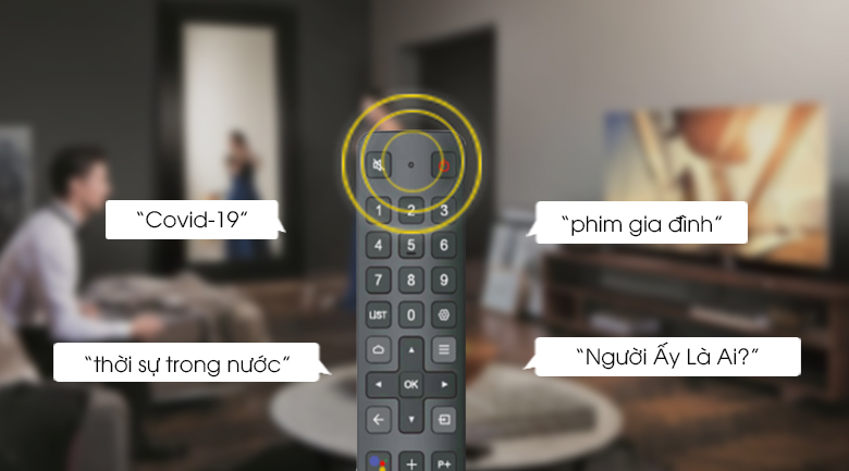 4. 43UF2 | Tivi FFalcon 43 inch thông minh hơn với tính năng tìm kiếm nội dung bằng giọng nói hỗ trợ tiếng Việt